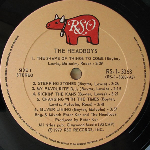 The Headboys : The Headboys (LP, Album)