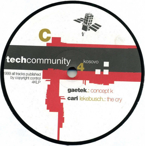 Various : Techcommunity 4 Kosovo (2x12", Comp)