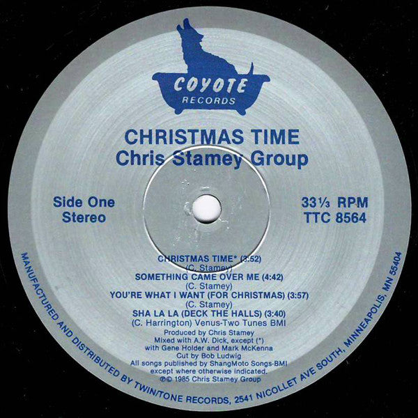 Chris Stamey Group Special Guests The dB's : Christmas Time (12", MiniAlbum)