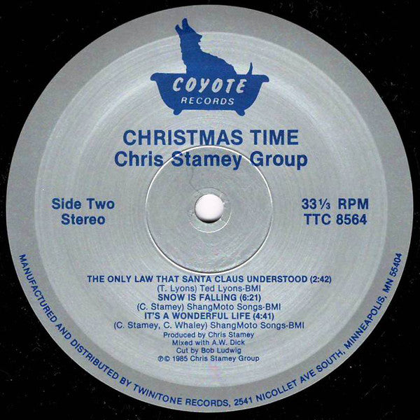 Chris Stamey Group Special Guests The dB's : Christmas Time (12", MiniAlbum)