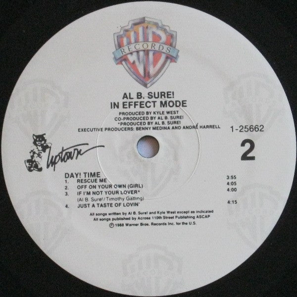 Al B. Sure! : In Effect Mode (LP, Album, Spe)