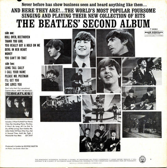 The Beatles - The Beatles' Second Album vinyl record, LP (Very Good Plus (VG+)) | Lulo Records