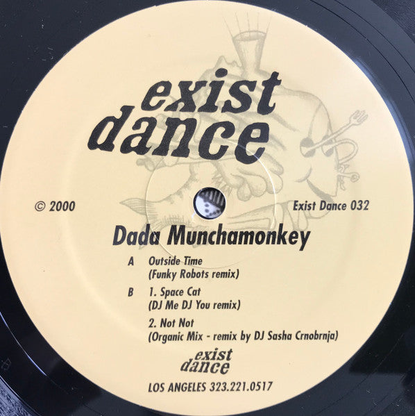 Dada Munchamonkey : Outside Time (Remix) (12")