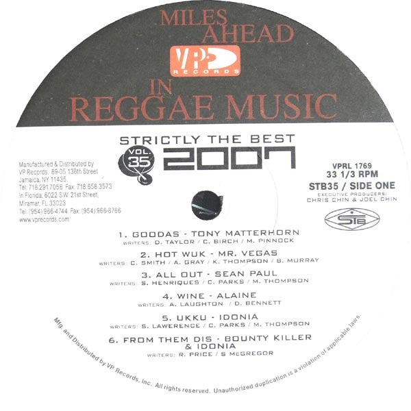 Various : Strictly The Best 35 (LP, Comp)