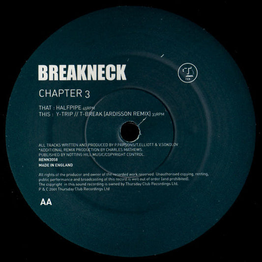 Breakneck : Chapter 3 (12")