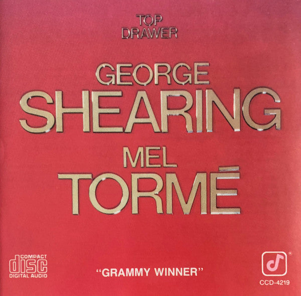 George Shearing, Mel Tormé : Top Drawer (CD, Album, RE)