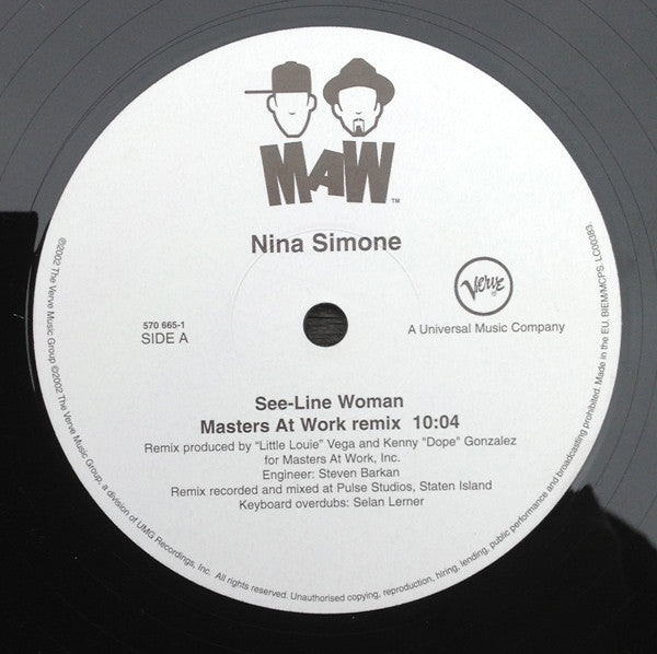 Nina Simone : See-Line Woman (12")
