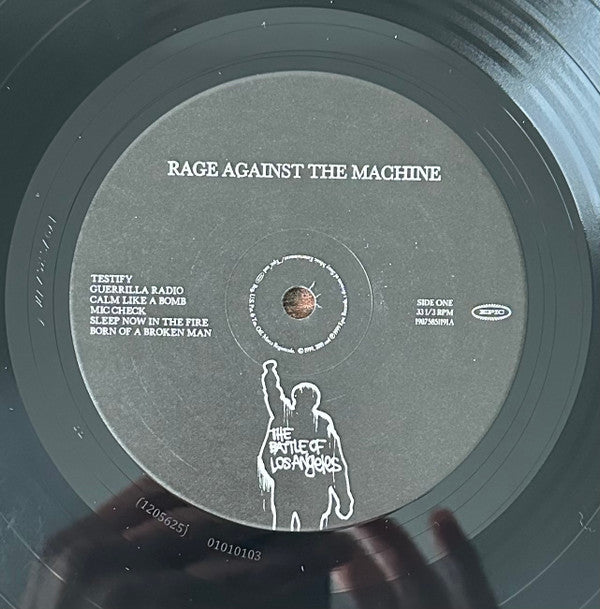 Rage Against The Machine : The Battle Of Los Angeles (LP, Album, RE, 180)