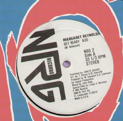 Margaret Reynolds : Get Ready (12", Single)