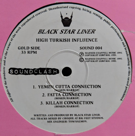 Black Star Liner : High Turkish Influence (12")