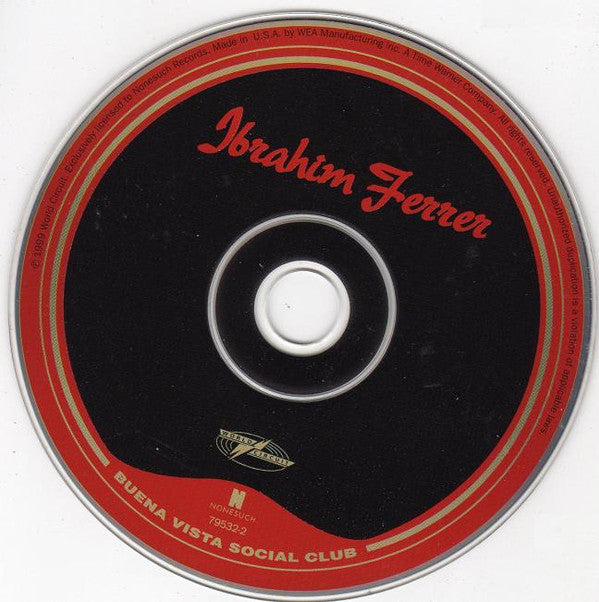 Ibrahim Ferrer : Buena Vista Social Club Presents Ibrahim Ferrer (CD, Album, O-C)