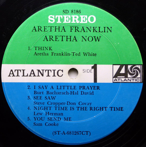 Aretha Franklin : Aretha Now (LP, Album)