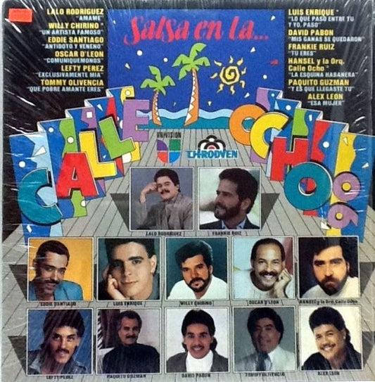 Various : Salsa En La Calle Ocho / 90 (LP, Comp)