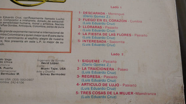 Super Combo Veracruz : De Colombia Con Amor (LP, Album)