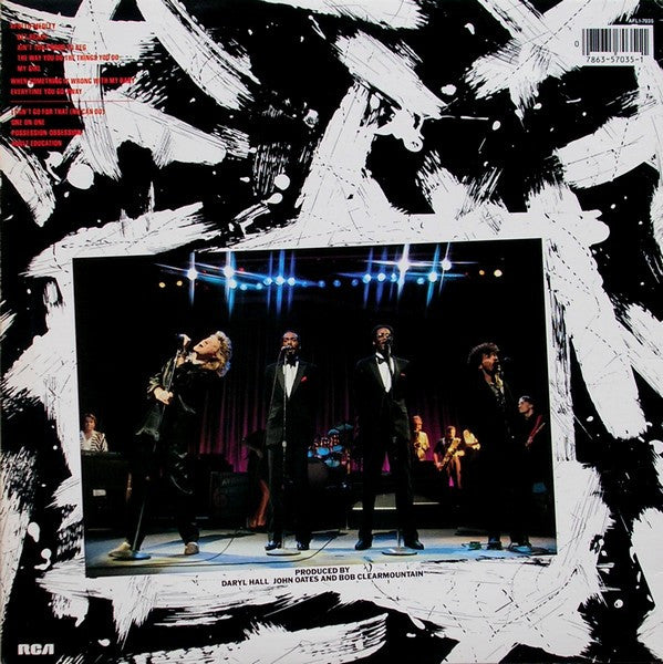 Daryl Hall & John Oates With David Ruffin & Eddie Kendricks : Live At The Apollo (LP, Album)