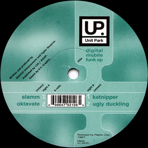 Unit Park : Digital Mobile Funk EP (12", EP)