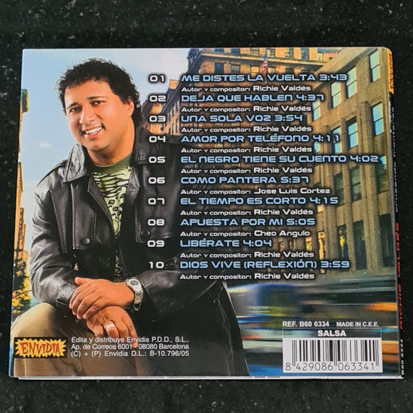 Richie Valdés : Cruzando Fronteras (CD, Album)