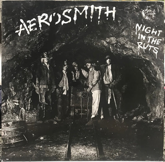 Aerosmith : Night In The Ruts (LP, Album, RE)