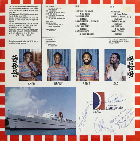 The Vibrations (4) : Time Waits For No One (LP)
