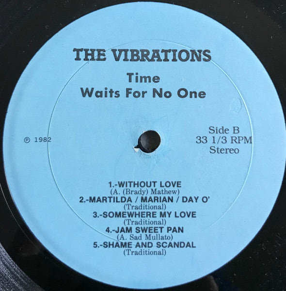 The Vibrations (4) : Time Waits For No One (LP)