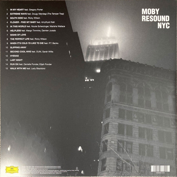 Moby : Resound NYC (2xLP, Album, Ltd, Cle)