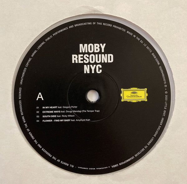 Moby : Resound NYC (2xLP, Album, Ltd, Cle)