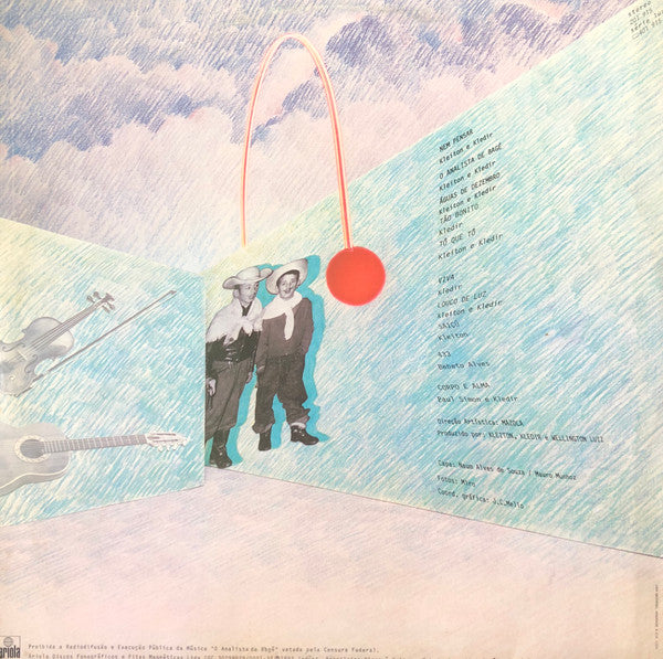 Kleiton & Kledir : Kleiton & Kledir (LP, Album, Thr)