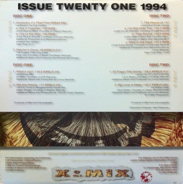 Various : X-Mix Issue Twenty One (2x12", Comp, Promo)