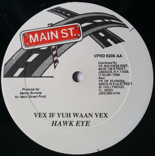 General Degree / Hawkeye - Traffic Blocking / Vex If Yuh Waan Vex vinyl record, 12" (Near Mint (NM or M-)) | Lulo Records