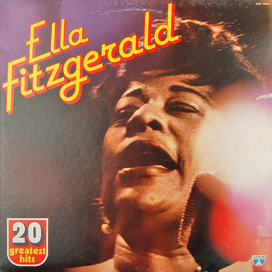 Ella Fitzgerald : 20 Greatest Hits (LP, Comp)