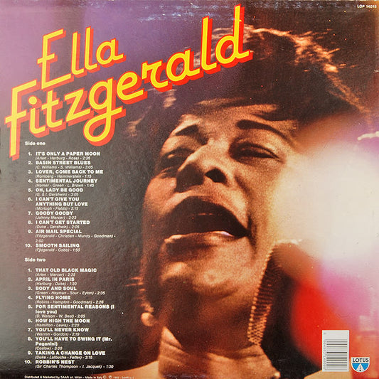 Ella Fitzgerald : 20 Greatest Hits (LP, Comp)