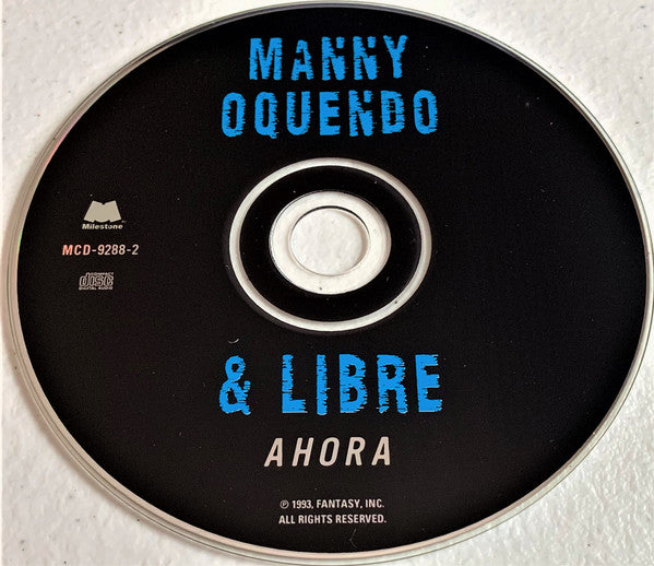 Manny Oquendo & Libre : Ahora (CD, Album, RE)
