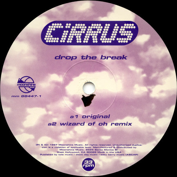 Cirrus : Drop The Break (12", Single)
