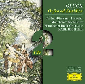 Christoph Willibald Gluck, Dietrich Fischer-Dieskau · Münchener Bach-Chor, Münchener Bach-Orchester, Karl Richter : Orfeo Ed Euridice (2xCD, Album, RE, RM)