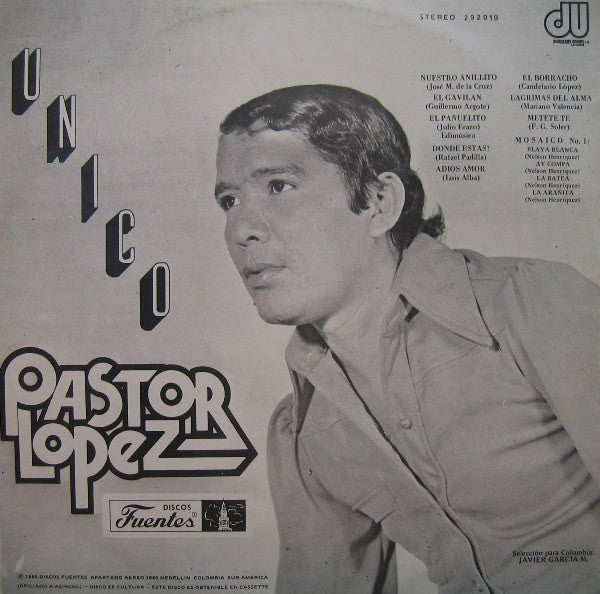 Pastor López : Único (LP, Album)