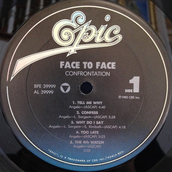 Face To Face (3) : Confrontation (LP, Album)