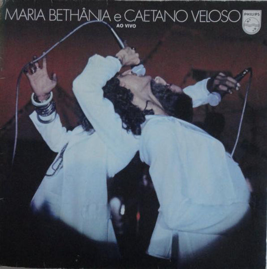 Maria Bethânia E Caetano Veloso : Ao Vivo (LP, Album, Gat)