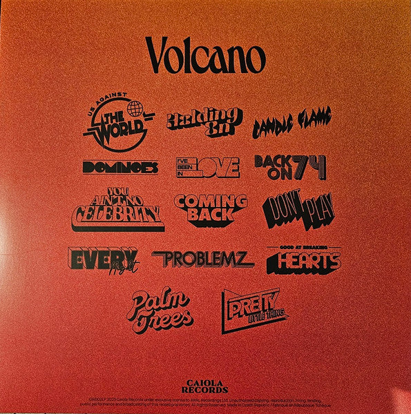 Buy Jungle : Volcano (LP, Album) Online for a great price – Lulo
