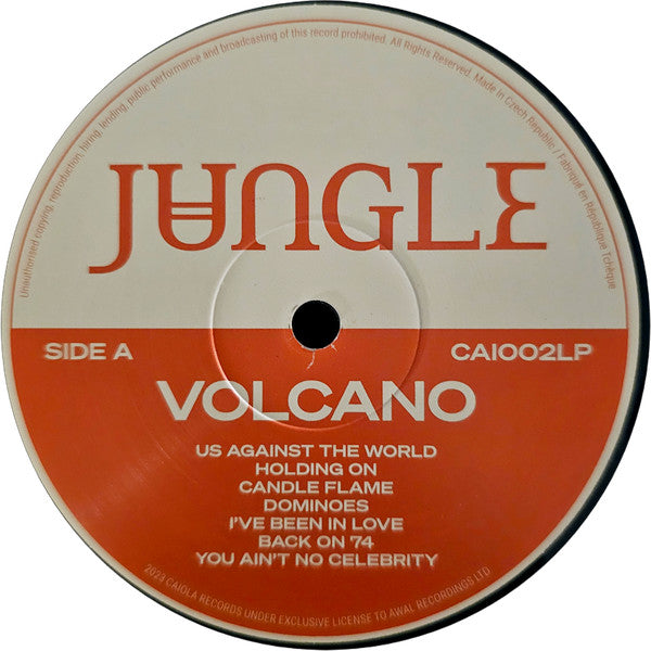 Buy Jungle : Volcano (LP, Album) Online for a great price – Lulo