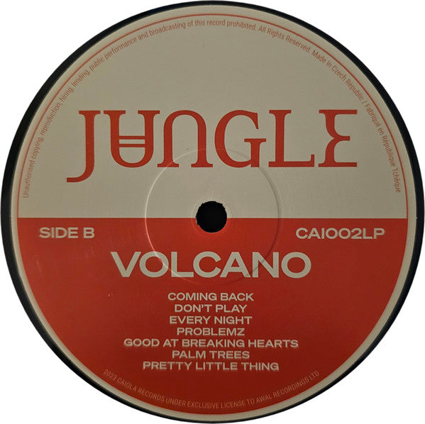 Buy Jungle : Volcano (LP, Album) Online for a great price – Lulo