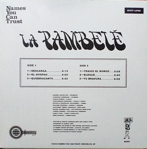 La Pambelé : La Pambelé (LP, Album, Mono, Ltd, Num)