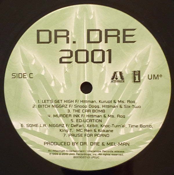 Dr. Dre : 2001 (2xLP, Album, RE, RP)