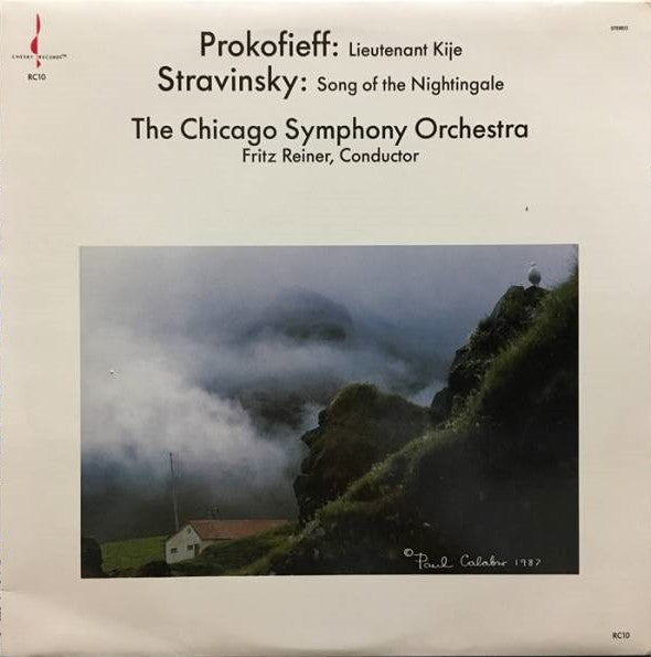 Sergei Prokofiev, Igor Stravinsky / Chicago Symphony Orchestra / Fritz Reiner : Lieutenant Kije / Song Of The Nightingale (LP, Album, RE, RP, Bar)