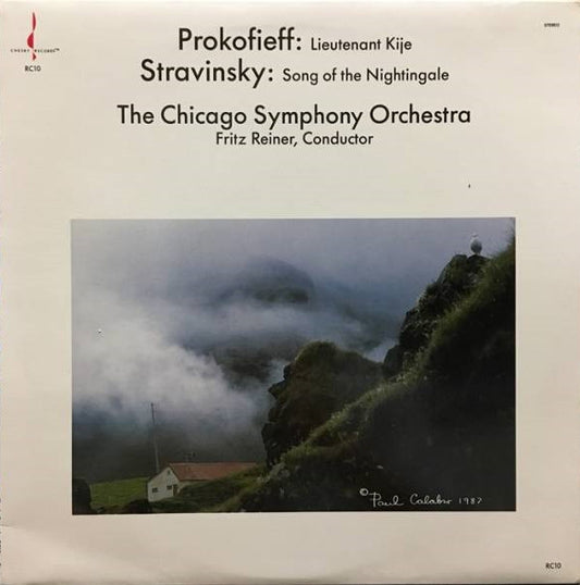 Sergei Prokofiev, Igor Stravinsky / Chicago Symphony Orchestra / Fritz Reiner : Lieutenant Kije / Song Of The Nightingale (LP, Album, RE, RP, Bar)