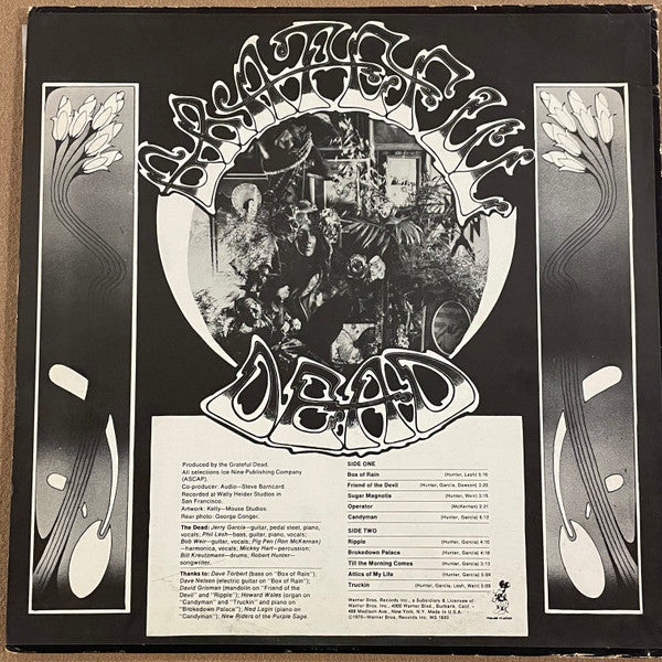 The Grateful Dead : American Beauty (LP, Album, RP, Ter)