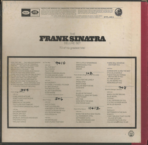 Frank Sinatra : The Frank Sinatra Deluxe Set (6xLP, Album, Club + Box, Comp)
