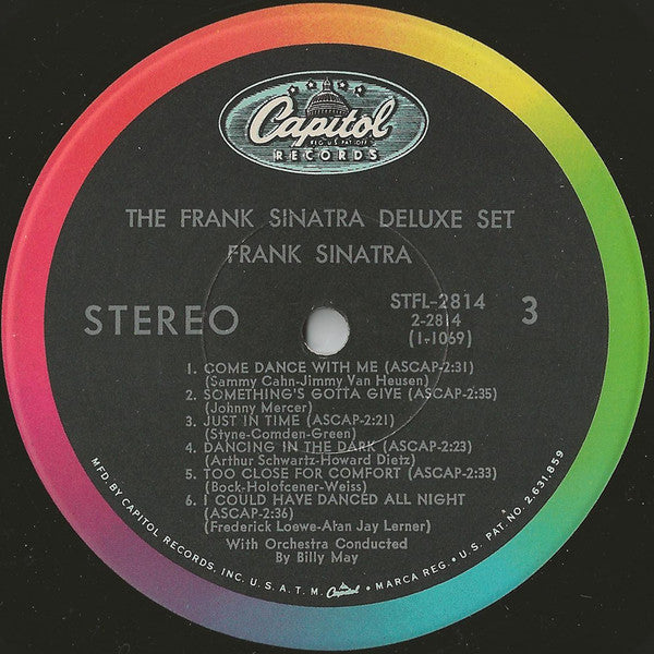 Frank Sinatra : The Frank Sinatra Deluxe Set (6xLP, Album, Club + Box, Comp)