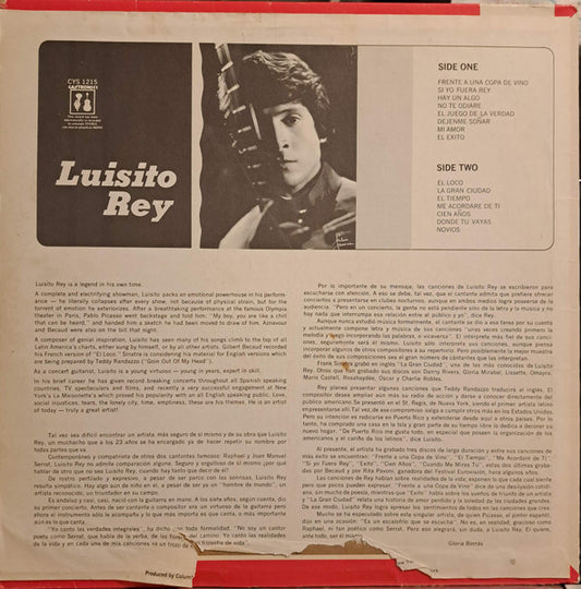Luisito Rey : 15 Hits (LP, Comp)