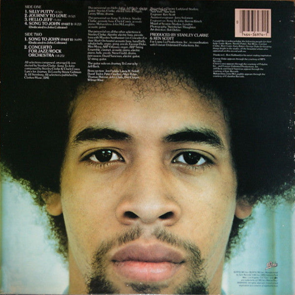 Stanley Clarke : Journey To Love (LP, Album, RE, Car)