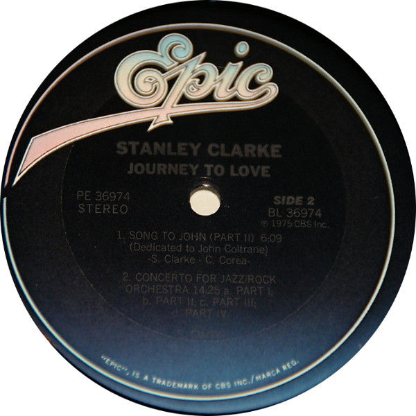 Stanley Clarke : Journey To Love (LP, Album, RE, Car)
